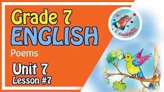 Grade 7 English Language  Unit 7Lesson 07 🇱🇰 🐦🐛🦋 [upl. by Esinaj]