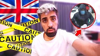 MY HOUSE GOT ROBBED IN LONDON CRAZY FOOTAGE [upl. by Bertine]