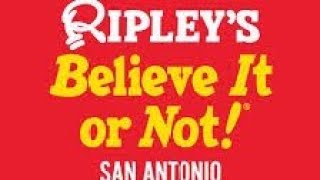 Ripleys believe it or not museum in San Antonio Part 1 [upl. by Lolande]