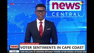 9 days to Election 2024 Voter sentiments in Cape Coast  NewsCentral [upl. by Adnoek]