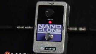 Electro Harmonix Nano Clone Chorus [upl. by Whatley161]