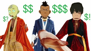 STYLING EVERY CHARACTER IN AVATAR THE LAST AIRBENDER IN HIGH FASHION BTS [upl. by Dorrahs125]