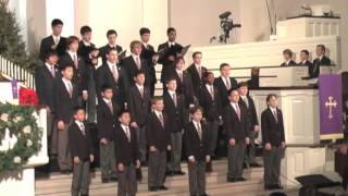 Houston Boychoir  Chamber Choir and Olde Boys  Carol of the Drum [upl. by Eronaele11]