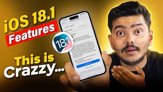 Whats New In iOS 181 20 New iOS 181 Features in Hindi [upl. by Arihas]