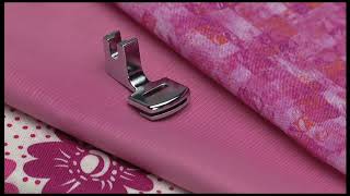 SINGER® Gathering Presser Foot Tutorial [upl. by Virnelli]