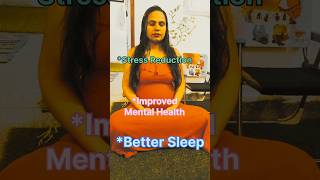 🧘 Benefits of meditation during pregnancy meditationpregnancy healthyliving sleeping yoga reel [upl. by Lamak]