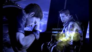 Resident Evil 6 Animation Menu and Character Campaign Selection [upl. by Lupita]