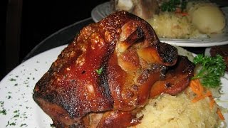 Massive German Pork Shank [upl. by Wystand]