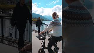 A little bike ride in Zug Switzerland 🥰🇨🇭 zug swiss switzerland [upl. by Syd990]