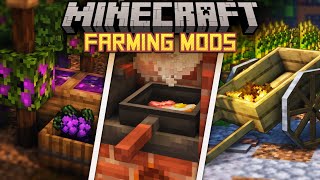 The BEST Farming and Cooking Mods for Minecraft [upl. by Dilan]