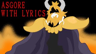 Bergentrückung  ASGORE With Lyrics  Undertale Lyrical Cover [upl. by Haerle]