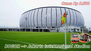 Rute Bogor ke Jakarta Internasional Stadion [upl. by Dlonra]