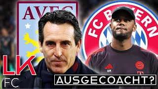 Kompany AUSGECOACHT  Aston Villa  FC Bayern  Champions League Analyse [upl. by Imojean]