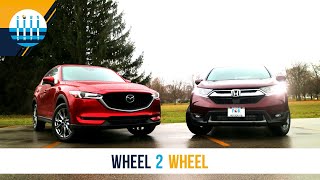 WHEEL 2 WHEEL  2020 Mazda CX5 vs Honda CRV  The Head and the Heart [upl. by Barnaba]