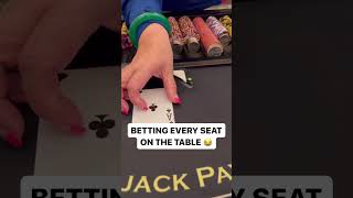 I bet every seat on the blackjack table 😂 [upl. by Corney963]