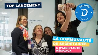 Légendes Doctolib  le top lancement de notre communauté de secrétaires et dassistants médicaux [upl. by Breena]