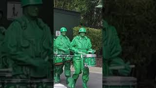 Green Army Men Drum Corp disney toystory shorts [upl. by Merla767]