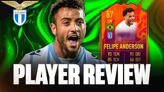 FIFA 22 TOP ODER FLOP FELIPE ANDERSON HEADLINER PLAYER REVIEW [upl. by Dryden]