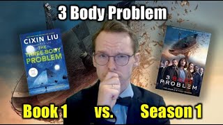 HOW DOES IT HOLD UP  PHYSICS EDUCATOR discusses 3 BODY PROBLEM BOOK vs NETFLIX [upl. by Edrahc629]