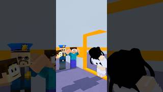 New HELP SADAKO in Mirror Prank PRISON CHALLENGE with Herobrine and Barry [upl. by Demahom]