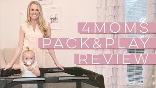 Baby Gear  4Moms Playard Pack N Play Product Review [upl. by Eiduj]