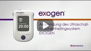 Anwendung von EXOGEN de [upl. by Quitt]