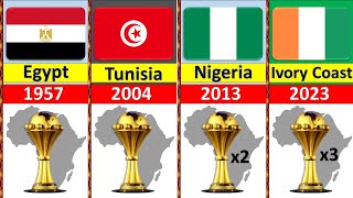 All Africa Cup of Nations AFCON Winners 19572024 [upl. by Lester21]