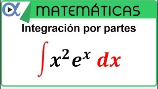 Integración por partes ejemplo 2  Cálculo integral  Vitual [upl. by Sido164]