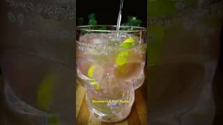 Strawberry amp Kiwi Blaster shorts juiceblender summershorts foodie cooking ytshorts [upl. by Nahtnanhoj]