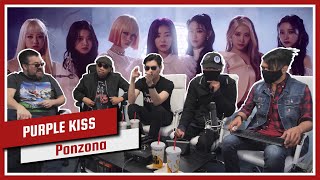 PURPLE KISS  Ponzona MV Reaction [upl. by Eittol]