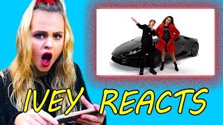 Ivey Reacts Ooh Ooh MattyBraps ft Gracie Haschak [upl. by Scrogan303]