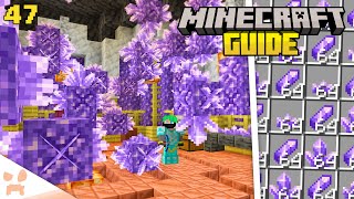 Easy Efficient Minecraft 121 AMETHYST FARM [upl. by Aloiv]