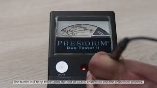 Presidium Duo Tester II PDT II  Calibration [upl. by Marjana]