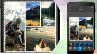 Photo Grid  Use android device create personalized photo Collage [upl. by Cherey]