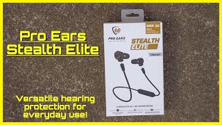 Ear Bud Style Hearing Protection Pro Ears Stealth Elite [upl. by Adnulahs]