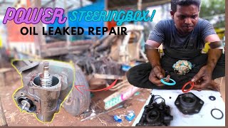 Power Steering Box Oil Leaked  Kit Replace and Repair  Rane Steeringbox video [upl. by Madai]