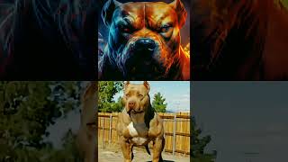 😂 Pitbull Dog Transformation 😂 dog funny shorts [upl. by Anuahsal]