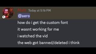 FOLLOWING VIDEO ON HOW TO GET FONTS IN ROBLOX ON MAC [upl. by Teragramyram]