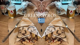 FIRST IMPRESSIONS OF PEFKOHORI HALKIDIKI Is this THE BEST GYROS in GREECE 🇬🇷 GREEK FOOD [upl. by Autumn]