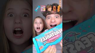 Giant YouTuber Food ASMR With My Little Sister🤤 [upl. by Christen]