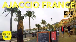 Ajaccio Capital of Corsica  French Island  City Travel Guide  4K Walking Tour [upl. by Eras]