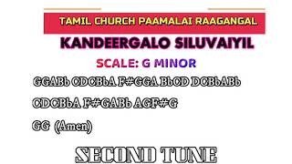 KANDEERGALO SILUVAYIL PIANO SECOND VERSION TAMIL CHURCH HYMNAL PIANO [upl. by Karee]