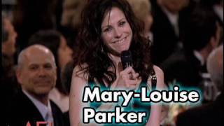 MaryLouise Parker Salutes Mike Nichols at the AFI Life Achievement Award [upl. by Liborio]