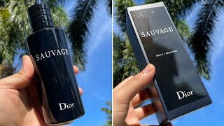 Unboxing Refillable Dior Sauvage EDT 300ml [upl. by Felike454]