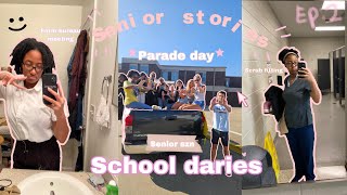 SENIOR STORIES  August SCHOOL Days Parade Day  Scrub Fitting  More [upl. by Aelber]