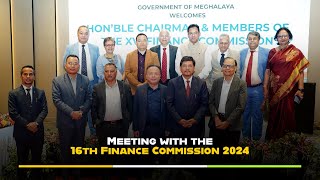 Meeting with the 16th Finance Commission 2024  Conrad K Sangma [upl. by Purvis]