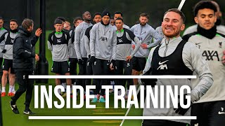 65 GOALS As Liverpool Squad Prepare For Arsenal FA Cup Tie  Inside Training [upl. by Norean]