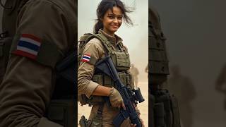 Beautiful female soldiers and their smiles from all over the world soldierai aiart sorts [upl. by Delilah]