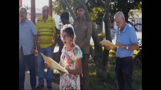 Toman posesión comisiones electorales municipales en Mayabeque [upl. by Eenhat273]