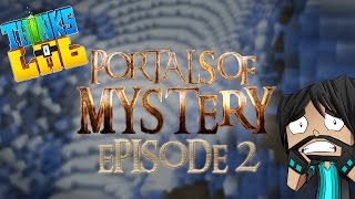 Minecraft  Thinks Lab  Portals Of Mystery  A Giants Tale  Ep 2 [upl. by Nysa]